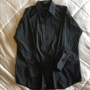 Black dress shirt